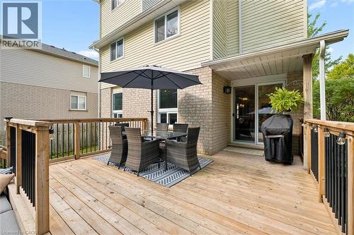 72 Copper Leaf Street, Kitchener, ON - Outdoor With Deck Patio Veranda With Exterior