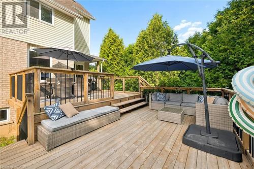 72 Copper Leaf Street, Kitchener, ON - Outdoor With Deck Patio Veranda With Exterior