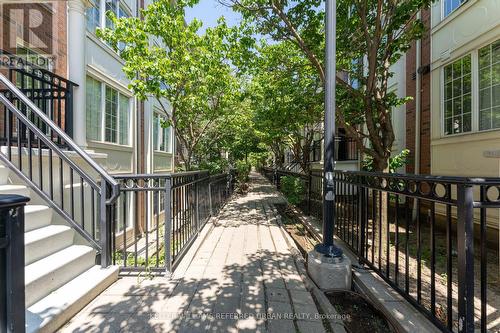 Townhouse Walkway - 651 - 3 Everson Drive, Toronto, ON - Outdoor With Exterior