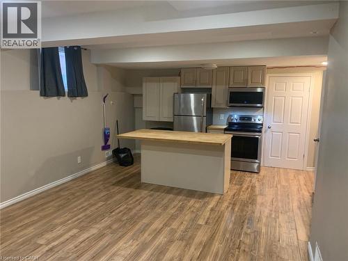 408 Westcroft Drive N Unit# Basement, Waterloo, ON - Indoor Photo Showing Kitchen