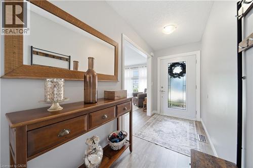 Entryway featuring light wood-finish flooring and neutral wall tones - 79 Beaverbrook Crescent, Cambridge, ON - Indoor Photo Showing Other Room