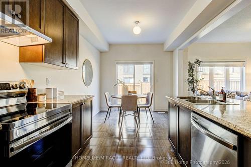 2528 Athena Path, Pickering, ON - Indoor Photo Showing Kitchen With Double Sink
