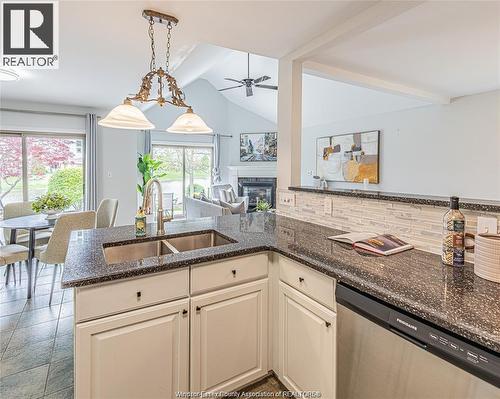 1257 Imperial, Windsor, ON - Indoor Photo Showing Kitchen With Double Sink
