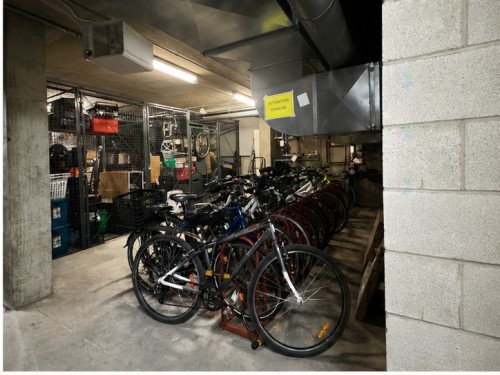 Storage - 306-7145 Rue D'Iberville, Montréal (Villeray/Saint-Michel/Parc-Extension), QC - Indoor Photo Showing Garage