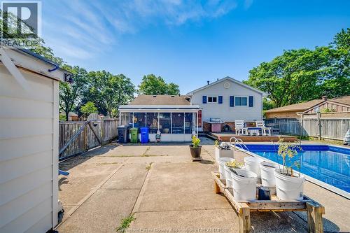 5122 Colbourne Drive, Windsor, ON - Outdoor With In Ground Pool With Exterior