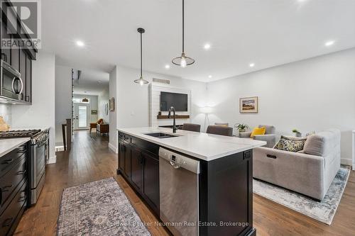 169 Morris Street, Guelph (St. Patrick'S Ward), ON - Indoor Photo Showing Kitchen With Double Sink With Upgraded Kitchen