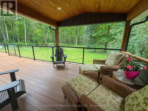 2391 Seadon Road, Springwater, ON - Outdoor With Deck Patio Veranda With Exterior
