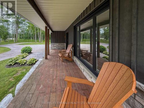 2391 Seadon Road, Springwater, ON - Outdoor With Deck Patio Veranda With Exterior