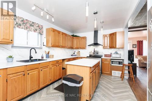 Lots of counter space - 294 Davis Street, Port Colborne (Killaly East), ON - Indoor Photo Showing Kitchen With Double Sink With Upgraded Kitchen