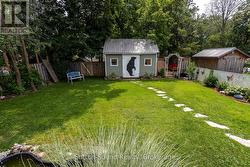 Outdoor Shed with Deck Attached - 