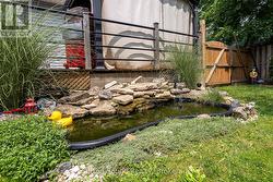 Landscaped Yard including Pond - 