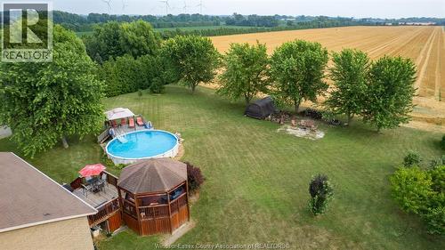 7841 Collison Sideroad, Amherstburg, ON - Outdoor With Above Ground Pool With View