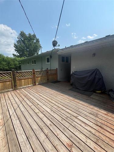 302 Murray Avenue, Glenboro, MB - Outdoor With Deck Patio Veranda With Exterior