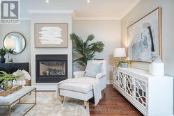 Featuring a gas fireplace - 