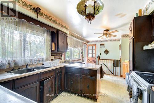 19 County Rd 2, Otonabee-South Monaghan, ON - Indoor Photo Showing Kitchen With Double Sink