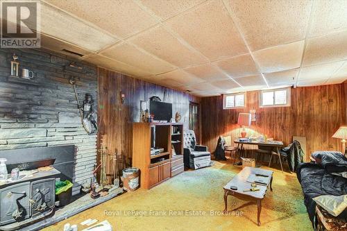 19 County Rd 2, Otonabee-South Monaghan, ON - Indoor Photo Showing Other Room With Fireplace