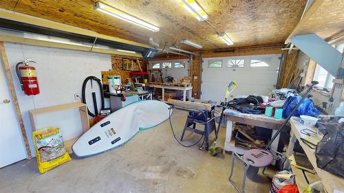 6312 Balsam Road, Wasa, BC - Indoor Photo Showing Garage