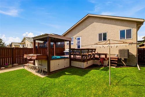 107 Paul Martin Dr, Winnipeg, MB - Outdoor With Deck Patio Veranda With Exterior