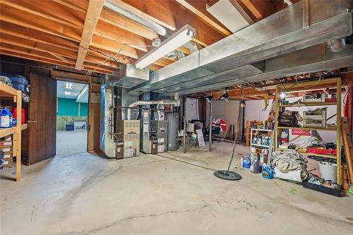 11 Bursill Rd, Winnipeg, MB - Indoor Photo Showing Basement