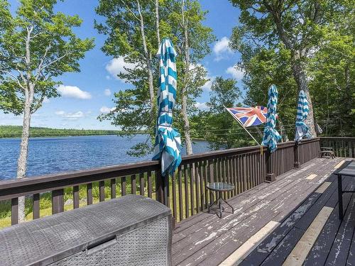 40 Hide Away Lane, Crossburn, NS - Outdoor With Body Of Water With Deck Patio Veranda