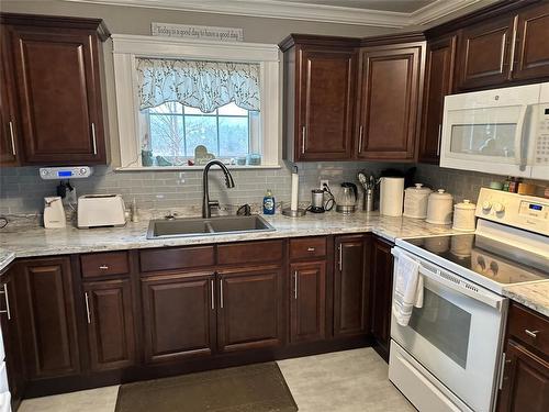77 Conception Bay Highway, Lakeview, NL - Indoor Photo Showing Kitchen With Double Sink