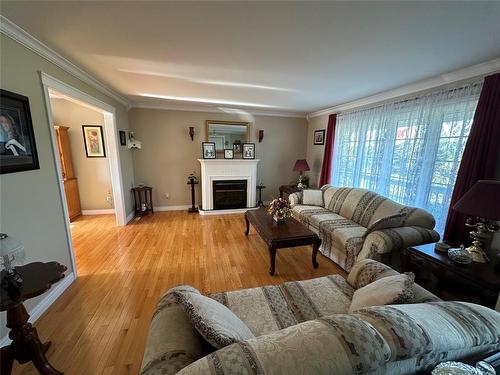 77 Conception Bay Highway, Lakeview, NL - Indoor Photo Showing Living Room With Fireplace