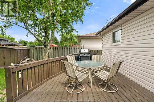 3537 Woodward Boulevard, Windsor, ON - Outdoor With Deck Patio Veranda With Exterior