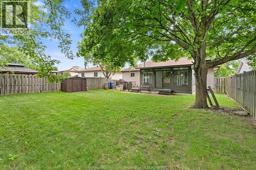 3537 Woodward Boulevard, Windsor, ON - Outdoor With Backyard
