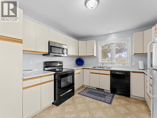 814 Watson Avenue, Windsor, ON - Indoor Photo Showing Kitchen With Double Sink