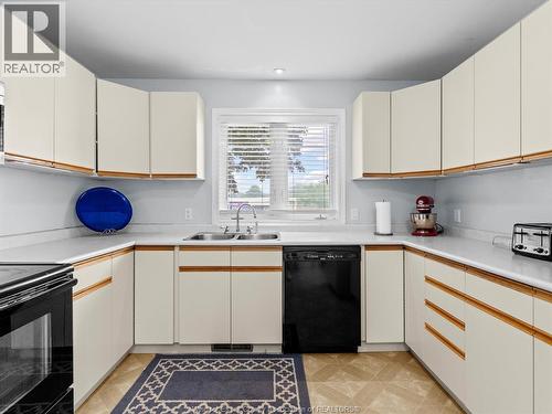 814 Watson Avenue, Windsor, ON - Indoor Photo Showing Kitchen With Double Sink