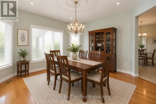 virtually staged - 60 Martyn Drive, Wasaga Beach, ON - Indoor Photo Showing Dining Room