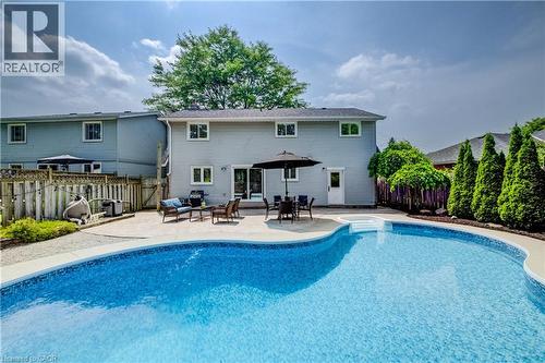 292 Grand Ridge Drive, Cambridge, ON - Outdoor With In Ground Pool With Deck Patio Veranda With Backyard With Exterior