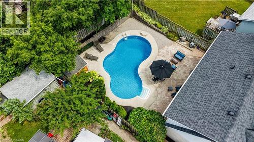 292 Grand Ridge Drive, Cambridge, ON - Outdoor With In Ground Pool