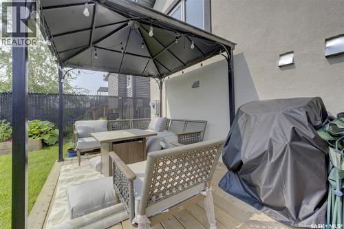 619 Maple Crescent, Warman, SK - Outdoor With Deck Patio Veranda With Exterior