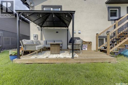 619 Maple Crescent, Warman, SK - Outdoor With Deck Patio Veranda