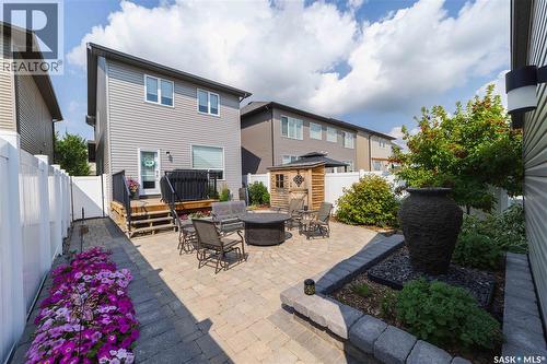 5157 Buckingham Drive E, Regina, SK - Outdoor With Deck Patio Veranda With Exterior