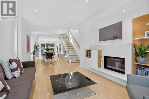 24 Stonehurst Avenue, Ottawa, ON - Indoor Photo Showing Living Room With Fireplace