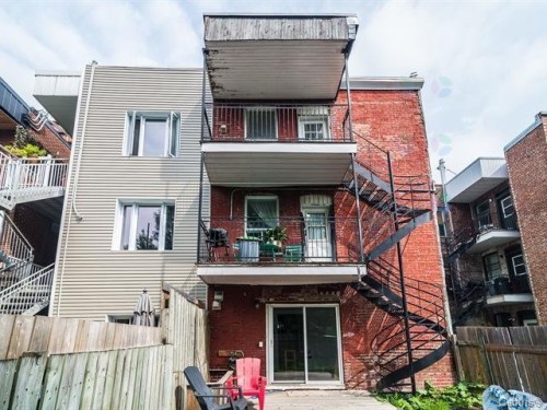 Back of Structure - 5272 Rue Ste-Marie, Montréal (Le Sud-Ouest), QC - Outdoor With Exterior