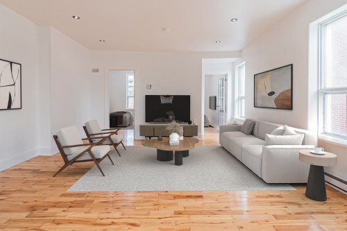 Living Room - 5272 Rue Ste-Marie, Montréal (Le Sud-Ouest), QC - Indoor Photo Showing Living Room