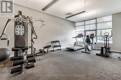 610 - 7730 Kipling Avenue, Vaughan, ON - Indoor Photo Showing Gym Room