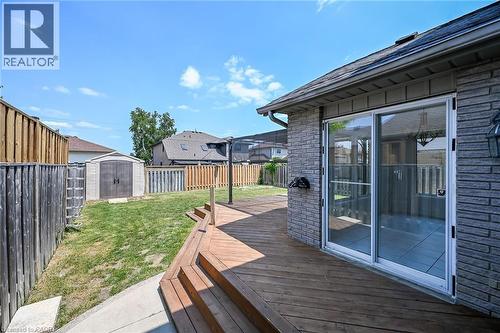 21 Springgarden Crescent, Hamilton, ON - Outdoor With Deck Patio Veranda With Exterior