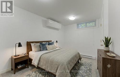 Basement (unit 2) bdrm 3 (AI staged) - 136 Dunsmere Drive, Kitchener, ON - Indoor Photo Showing Bedroom