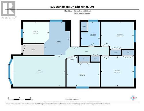 Main Floor (unit 1) Plan - 136 Dunsmere Drive, Kitchener, ON - Other