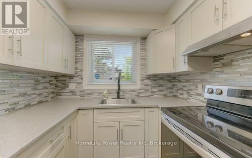Main level (unit 1) kitchen original image - 136 Dunsmere Drive, Kitchener, ON - Indoor Photo Showing Kitchen With Upgraded Kitchen