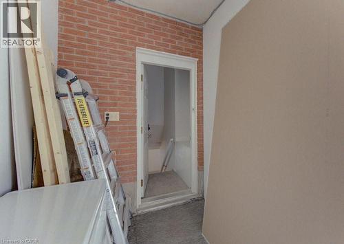 Mudroom entrance to basement (unit 2) and storage - 136 Dunsmere Drive, Kitchener, ON -  With Exterior