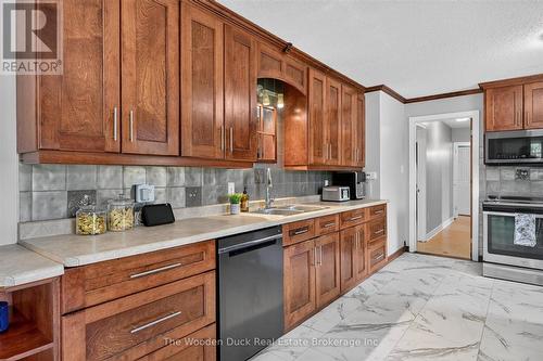 20 Vollering Road, Otonabee-South Monaghan, ON - Indoor Photo Showing Kitchen With Double Sink