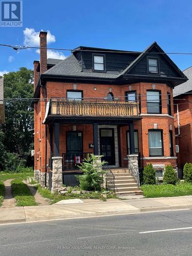66 Wellington Street S, Hamilton, ON - Outdoor With Deck Patio Veranda With Facade