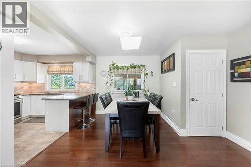 Dining area - 1063 Joan Drive, Burlington, ON - Indoor