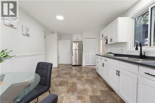 61 Balfour Crescent, Kitchener, ON - Indoor Photo Showing Kitchen With Double Sink