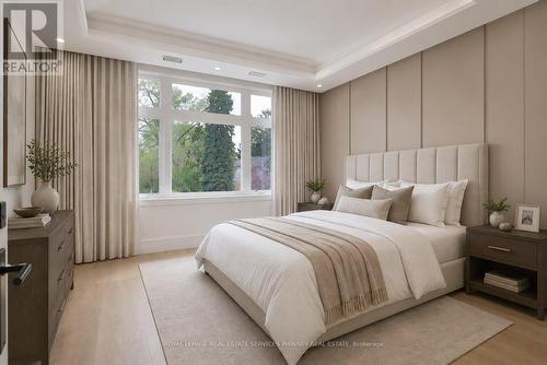 Virtually Staged - 1143 Kane Road, Mississauga, ON - Indoor Photo Showing Bedroom